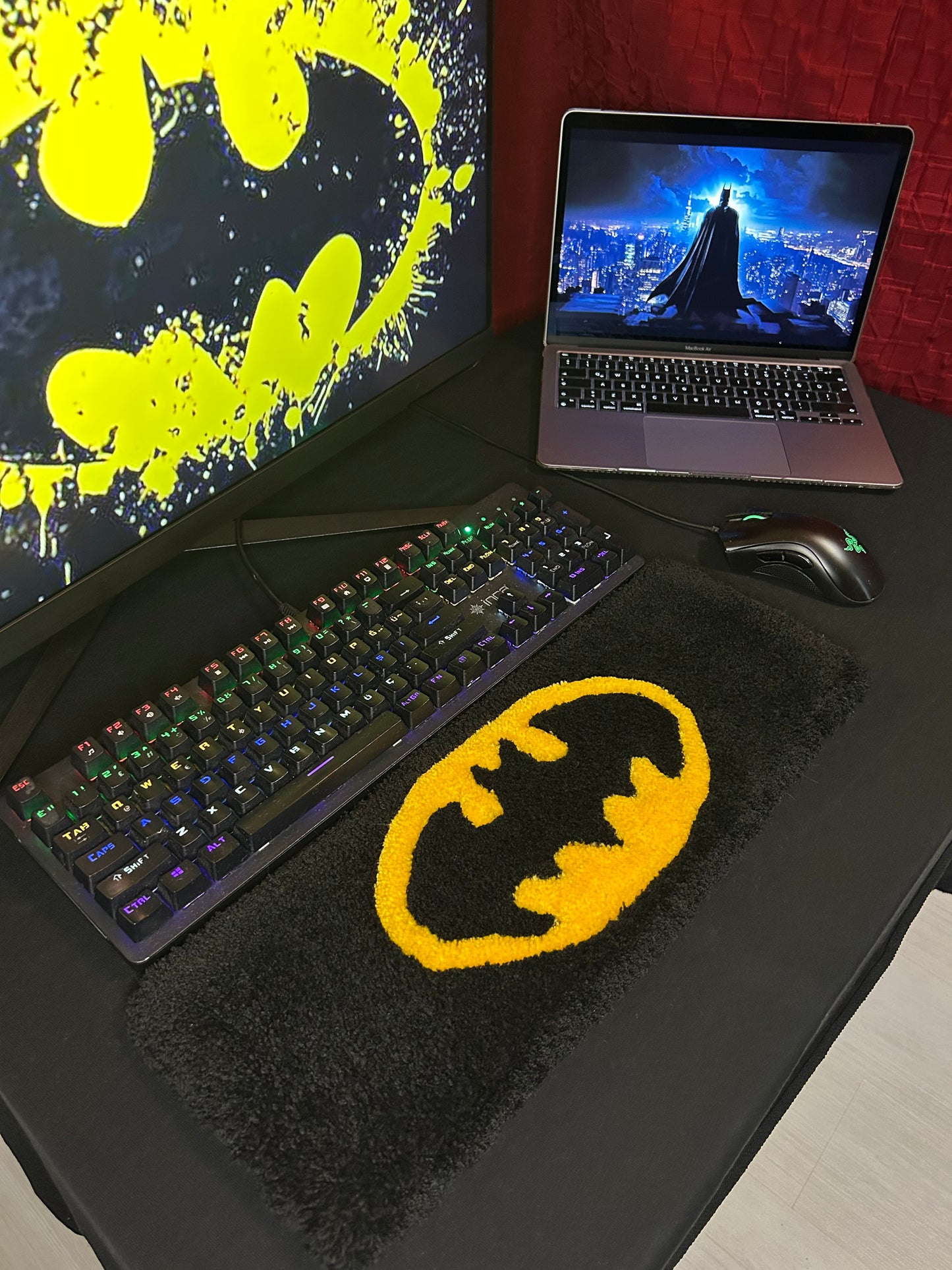 Batman Klavye Halısı