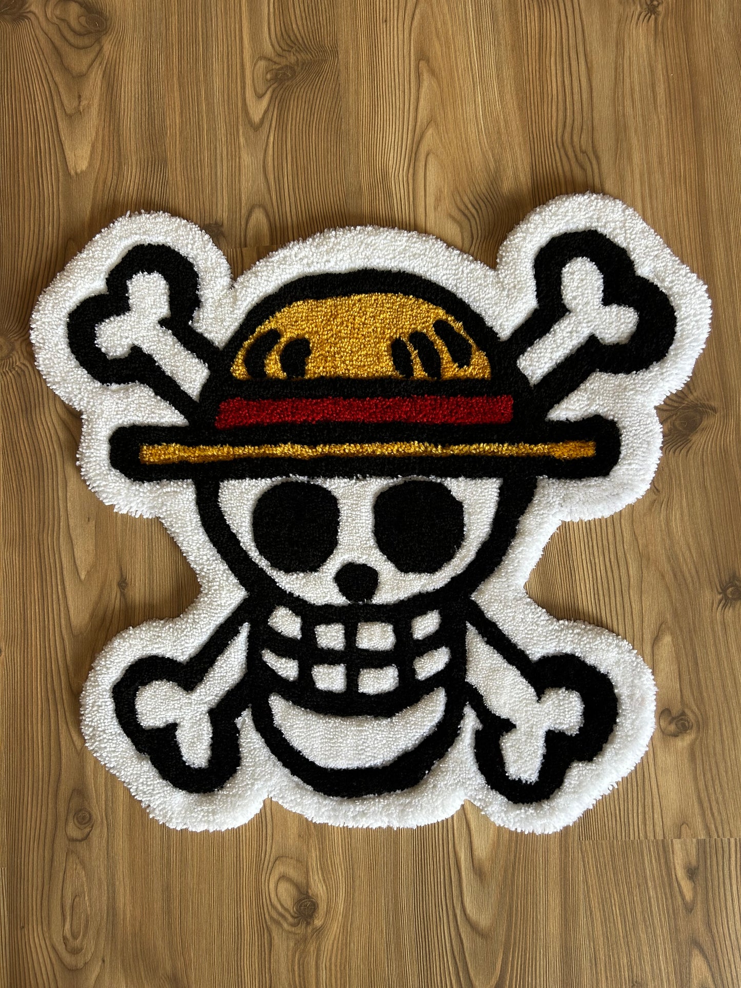 OnePiece Korsan Bayrağı Tasarım Yer-Duvar Halısı