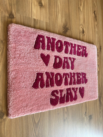 Yazılı Paspas-Duvar Halısı