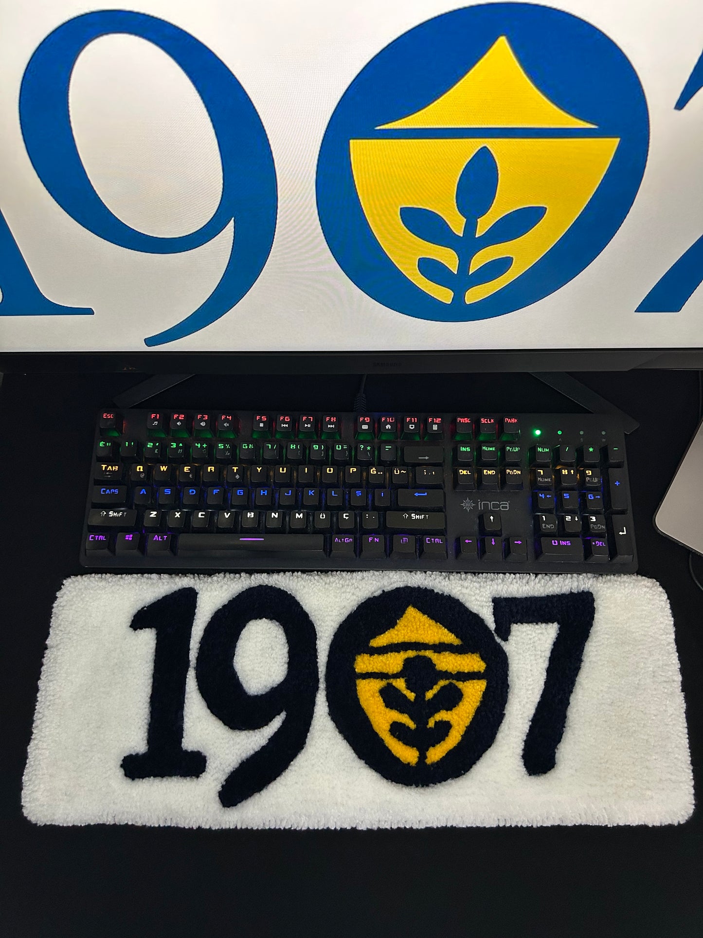 1907 Fenerbahçe Klavye Halısı