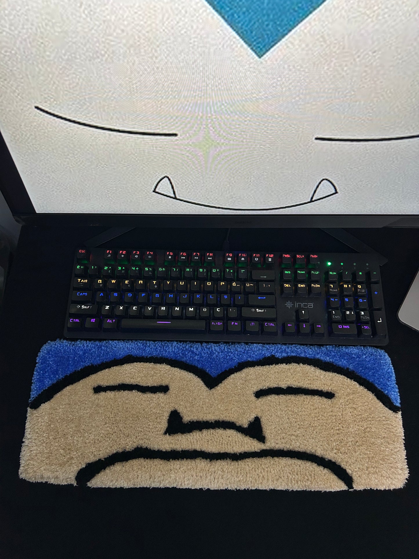 Snorlax Klavye Halısı