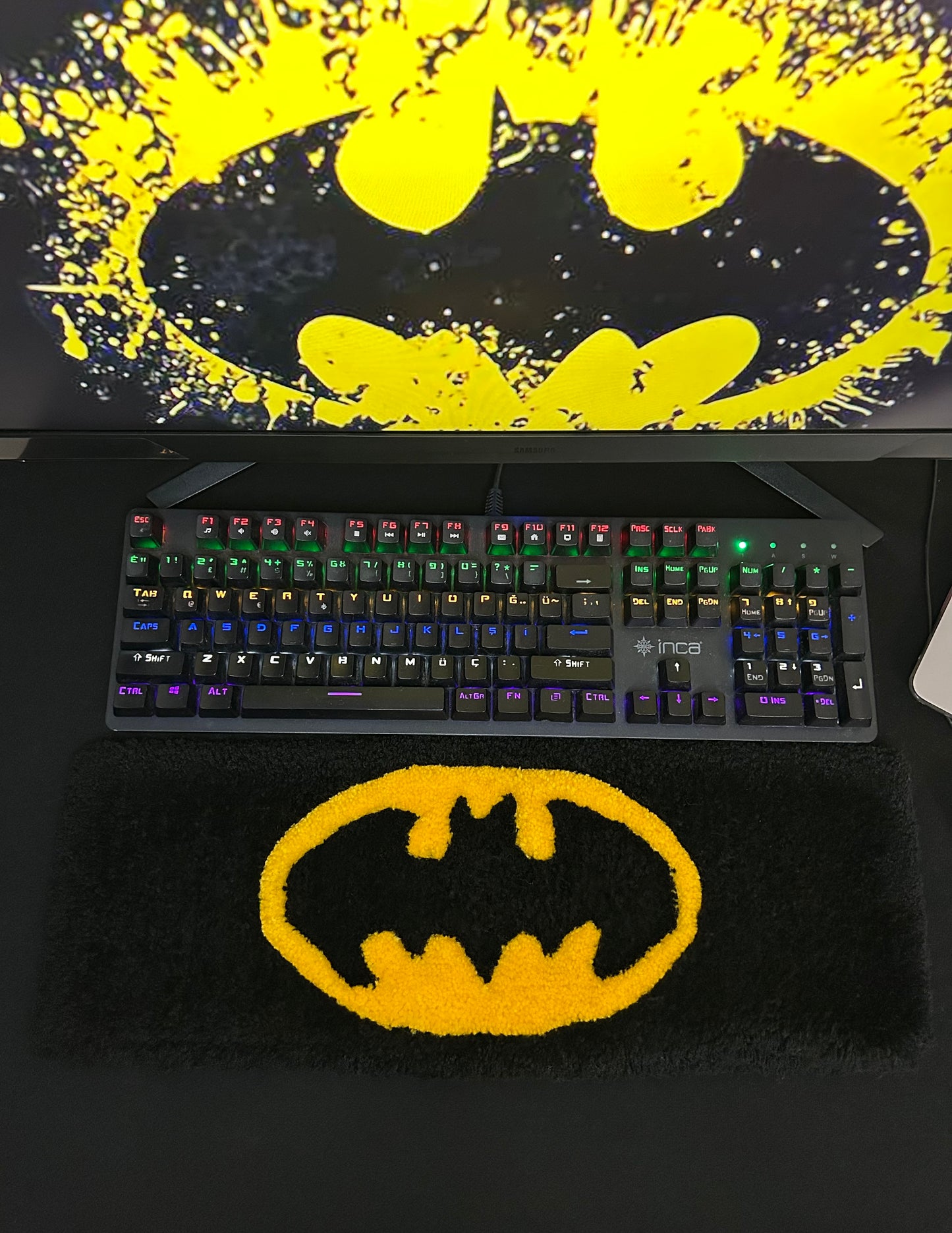 Batman Klavye Halısı