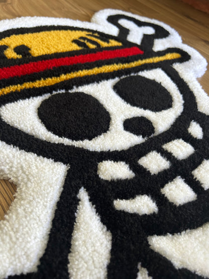 OnePiece Korsan Bayrağı Tasarım Yer-Duvar Halısı